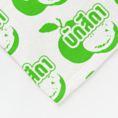 Bak Sida Farang, geschreven in Thai Isaan Dialect Fleece Deken (Hoek)