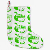 Bak Sida Farang, geschreven in Thai Isaan Dialect Kleine Kerstsok (Voorkant)