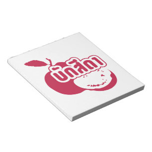 Bak Sida Farang, geschreven in Thai Isaan Dialect Notitieblok