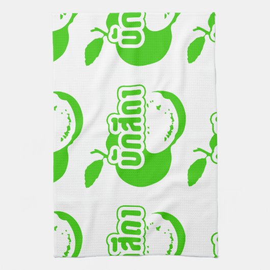 Bak Sida Farang, geschreven in Thai Isaan Dialect Theedoek (Verticaal)