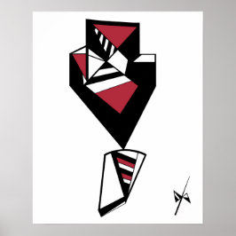 "Bak Stropdas Affair" - Kunstafdrukken Poster