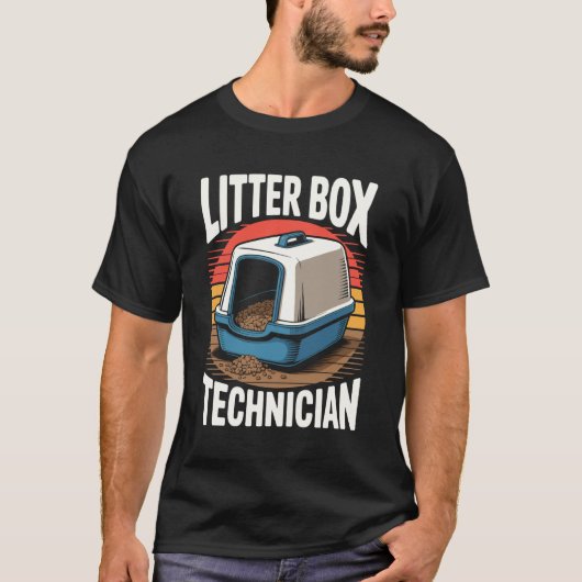 Bak Technicus Kat Liefhebber Kat T-shirt (Voorkant)