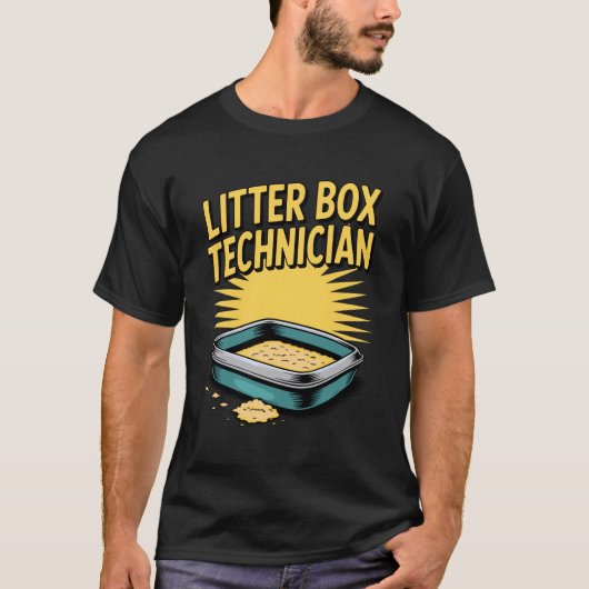 Bak Technicus Kat Liefhebber Kat T-shirt (Voorkant)