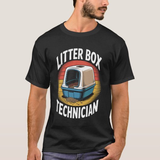 Bak Technicus Kat Liefhebber Kat T-shirt (Voorkant)