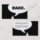 BAK. toespraak bel Visitekaartje (Voorkant / Achterkant)