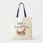 Bak tot in de perfectie canvas tas (Voorkant)