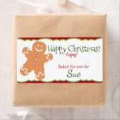 Bak van je kerstcadeaulabels etiket (Insitu)