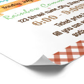 Bak verkoop poster flyer sjabloon (Hoek)