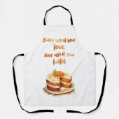 Bak waar je van houdt schort (Voorkant)