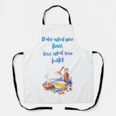 Bak waar je van houdt schort (Voorkant)