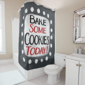 Bak wat koekjes vandaag douchegordijn (In situ)