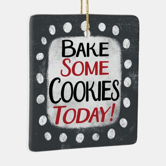 Bak wat koekjes vandaag Ornament (Rechts)