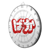 BAKA ばか ~ Dwaas in Japans Hiragana schrift Dartbord (Voorkant Rechts)
