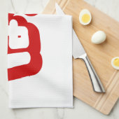 BAKA ば ~ Fool in Japans Hiragana-script Theedoek (Quarter Fold)