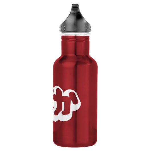 BAKA ば ~ Fool in Japans Hiragana-script Waterfles (Rechts)