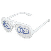 BAKA バ ~ Fool in Japans Katakana Script Aviator Zonnebril (Gekanteld)