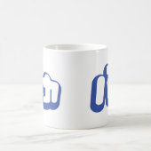 BAKA バ ~ Fool in Japans Katakana Script Koffiemok (Center)