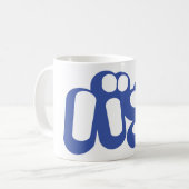 BAKA バ ~ Fool in Japans Katakana Script Koffiemok (Voorkant links)