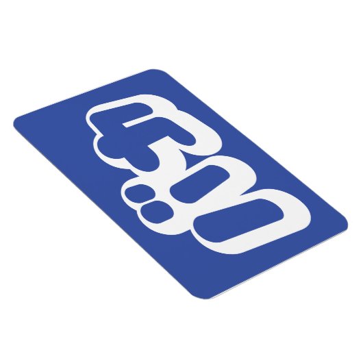 BAKA バ ~ Fool in Japans Katakana Script Magneet (Rechterzijde)