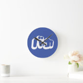 BAKA バ ~ Fool in Japans Katakana Script Ronde Klok (Huis)