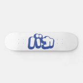 BAKA バ ~ Fool in Japans Katakana Script Skateboard (Horizontaal)