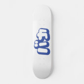 BAKA バ ~ Fool in Japans Katakana Script Skateboard (Voorkant)
