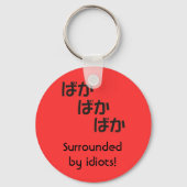 Baka baka baka sleutelhanger (Voorkant)