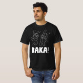 Baka dom konijn t-shirt (Voorkant volledig)