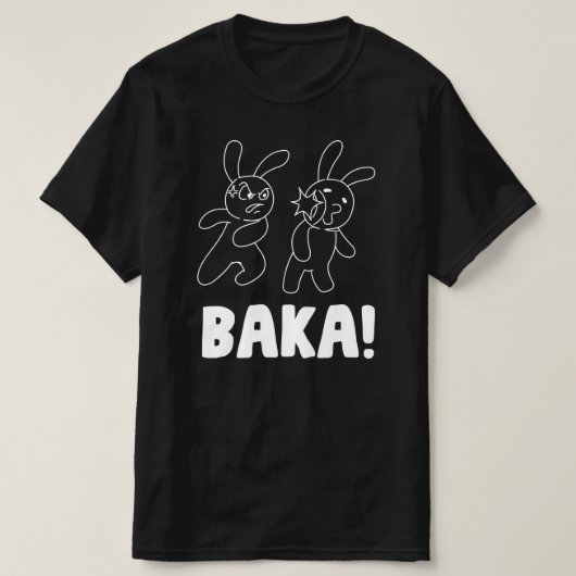 Baka dom konijn t-shirt (Design voorkant)