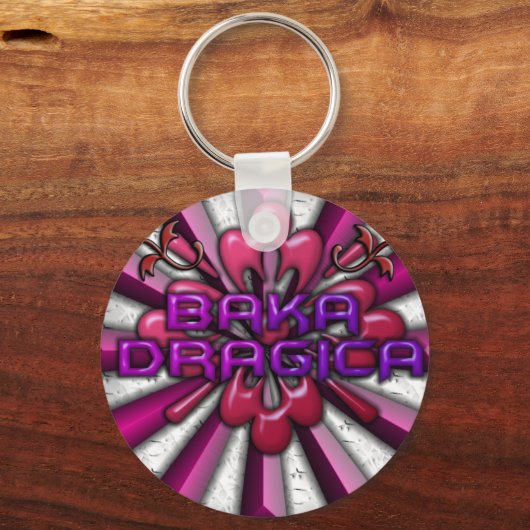 Baka Dragica Sleutelhanger (Voorkant)