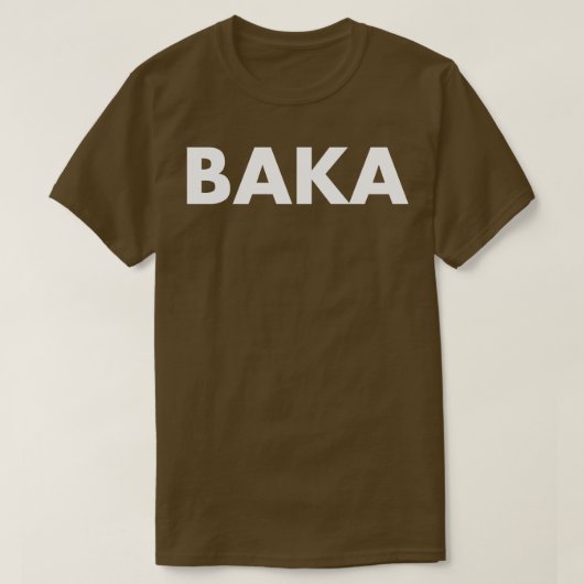 Baka T-shirt (Design voorkant)