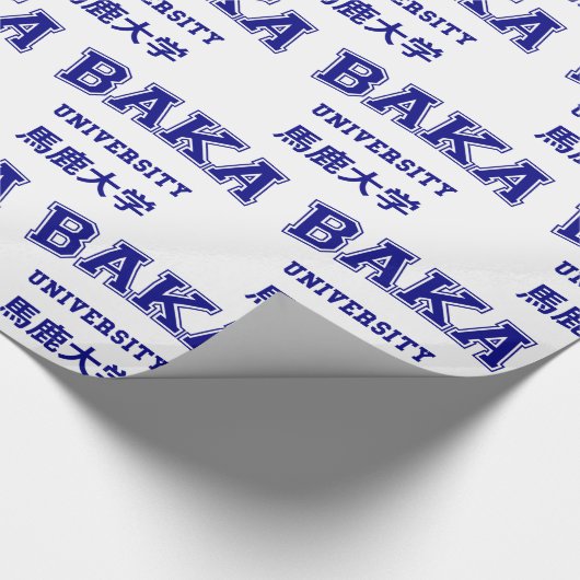 BAKA UNIVERSITEIT CADEAUPAPIER (Hoek)