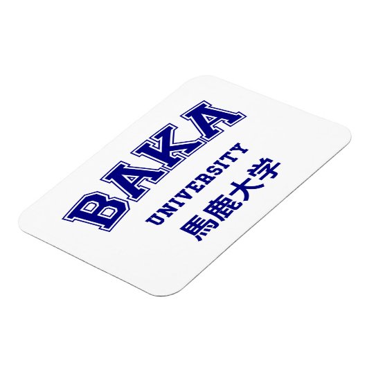 BAKA UNIVERSITEIT MAGNEET (Linkerzijde)