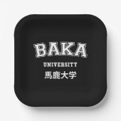 BAKA UNIVERSITEIT PAPIEREN BORDJE (Voorkant)