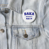 BAKA UNIVERSITEIT RONDE BUTTON 5,7 CM (In situ)
