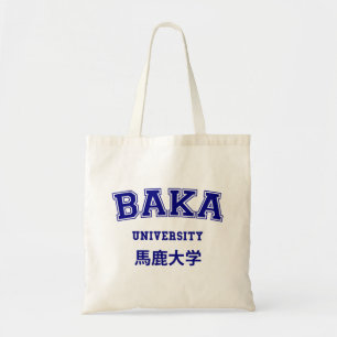 BAKA UNIVERSITEIT TOTE BAG
