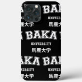 BAKA UNIVERSITY Hoesje-Mate iPhone CASE (Achterkant)
