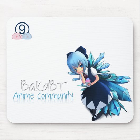 BakaBT-muisblok Muismat (Voorkant)