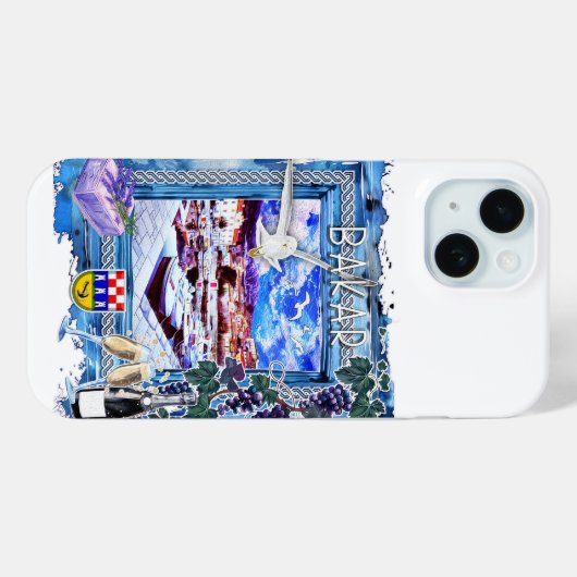Bakar Case-Mate iPhone Case (Achterkant (horizontaal))