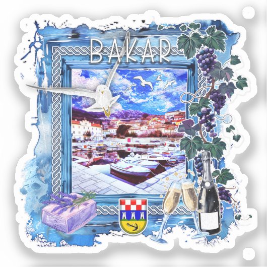 Bakar Sticker (Voorkant)