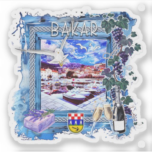 Bakar Sticker (Voorkant)