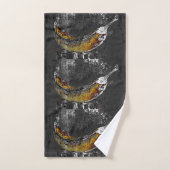 bakbanaan vlakte bad handdoek (Handdoek)