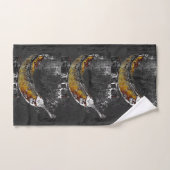 bakbanaan vlakte bad handdoek (Handdoek)