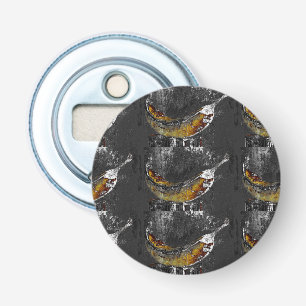bakbanaan vlakte button flesopener