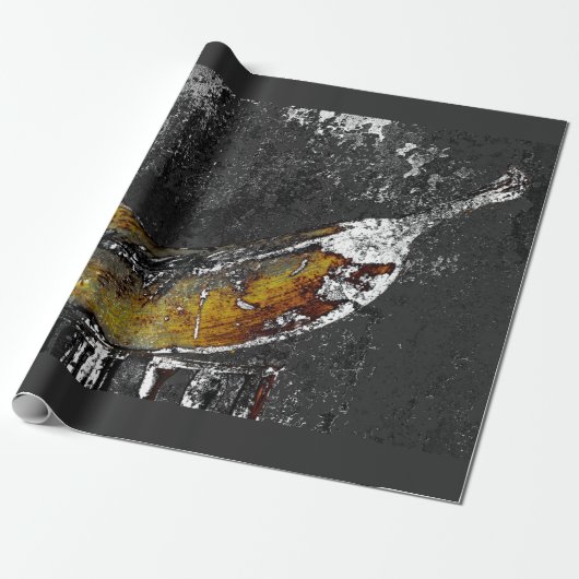 bakbanaan vlakte cadeaupapier (Uitgerold)
