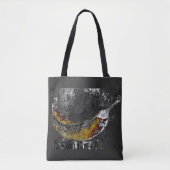 bakbanaan vlakte tote bag (Voorkant)