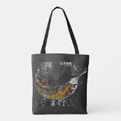 bakbanaan vlakte tote bag (Achterkant)