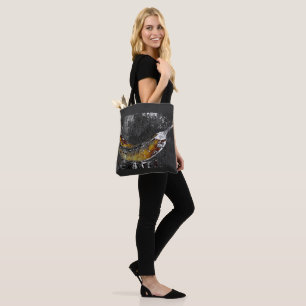 bakbanaan vlakte tote bag