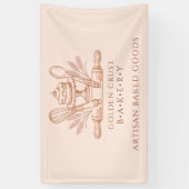 Bakbenodigdheden Bakkerij Bakker Spandoek (Verticaal)
