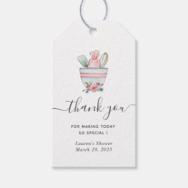 Bakbenodigdheden Bruidsdouche Bedankt Cadeautags Cadeaulabel